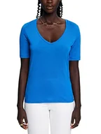 Koszulki i topy damskie - ESPRIT Collection Damska koszulka 043EO1K309, 410/BRIGHT Blue, XXL, 410 / Bright Blue, XXL - miniaturka - grafika 1