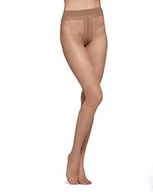 Pończochy - POMPEA Damskie pończochy samonośne (6 sztuk), Brąz Hbs, M - miniaturka - grafika 1