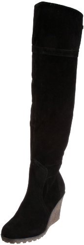 Buffalo Girl 237813 JS 112706 damskie kozaki, Czarny Czarny 01, 37 eu