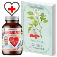 Herbata - Aronocard 60 kaps. książka Głóg sercu na ratunek Zbigniew T. Nowak - miniaturka - grafika 1