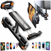 Akcesoria do tabletów i e-booków - UCHWYT NA TABLET TELEFON DLA DZIECI DO SAMOCHODU STOJAK CHWYTAK NA ZAGŁÓWEK - miniaturka - grafika 1