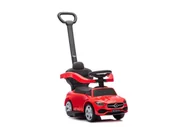 Jeździki dla dzieci - Jeździk z Pchaczem Mercedes 3w1 Czerwony LEAN Toys - miniaturka - grafika 1