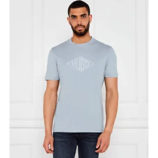 HUGO T-shirt Dalendi Regular Fit - Koszulki męskie - miniaturka - grafika 1