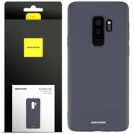 Etui i futerały do telefonów - Spacecase Etui Silicone Case Galaxy S9+ black - miniaturka - grafika 1