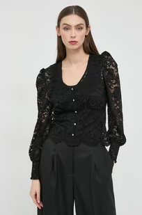 Morgan koszula damska kolor czarny - Koszule damskie - miniaturka - grafika 1