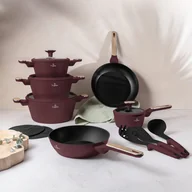 Zestawy garnków i patelni - Zestaw 15 el. garnki, patelnie, akcesoria, BerlingerHaus Nordic BH-8306 - miniaturka - grafika 1