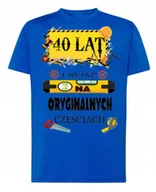 Koszulki męskie - Koszulka T-Shirt na 40 Urodziny Prezent 40LAT L - miniaturka - grafika 1