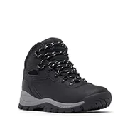 Buty trekkingowe damskie - Columbia Newton Ridge Plus damskie buty trekkingowe, Black X Chalk, 41.5 EU szeroki - miniaturka - grafika 1