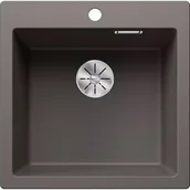 Zlewozmywaki - Zlewozmywak granitowy BLANCO Pleon 5 Silgranit Wulkaniczny szary 527318 - miniaturka - grafika 1
