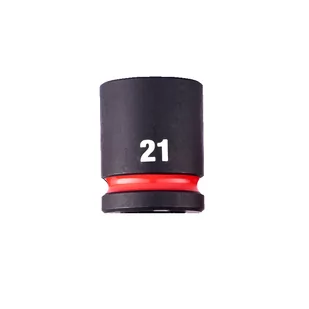 Milwaukee nasadka udarowa 21 mm 1/2" 6-kątna Shockwave krótka metryczna 4932480315 - Klucze i nasadki - miniaturka - grafika 1