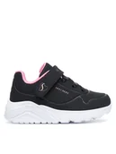 Buty dla dziewczynek - Skechers Sneakersy Uno Lite 310451N/BKRG Czarny - miniaturka - grafika 1