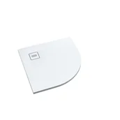 Brodziki prysznicowe - Brodzik Półokrągły Protos Smooth White 90X90X3,5 R55 Stabilsound Plus Kompozyt 3Sp.p1O-9090-M1 - miniaturka - grafika 1