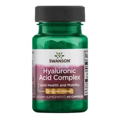 Suplementy naturalne - SWANSON Hyal-Joint (Hyaluronic Acid Complex) 33mg - (60 kap) - miniaturka - grafika 1