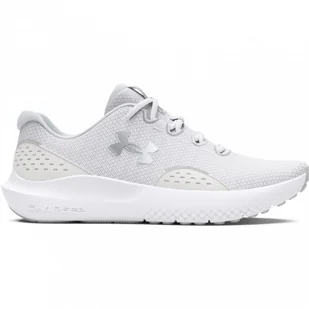 Damskie buty do biegania Under Armour UA W Charged Surge 4 - białe - Buty sportowe damskie - miniaturka - grafika 1