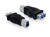 Adaptery i przejściówki - Delock Adapter USB 3.0 BM->USB AF 65179 - miniaturka - grafika 1