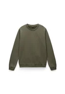 Bluzy męskie - felpa uomo napapijri balis crew 1 - np0a4fqw g0a1 tea leaf - miniaturka - grafika 1