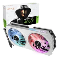 Karty graficzne - KFA2 GeForce RTX 4060 Ti EX 1-Click OC White 8GB GDDR6 (46ISL8MD8BWK) - miniaturka - grafika 1