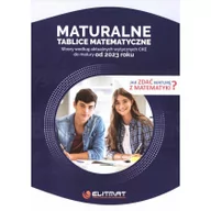 Podręczniki dla liceum - Elitmat Maturalne tablice matematyczne 2023 - praca zbiorowa - miniaturka - grafika 1
