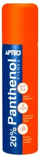 Apteo, Panthenol 20 % pianka na oparzenia, 150 ml - Problemy skórne - miniaturka - grafika 1