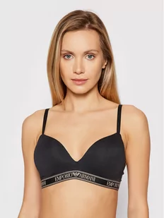 Emporio Armani Underwear Biustonosz bezfiszbinowy 164410 1A227 00020 Czarny - Biustonosze - miniaturka - grafika 1