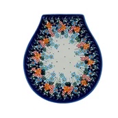 Dekoratorstwo - Ceramiczny talerzyk podstawka Ceramika Bolesławiec - miniaturka - grafika 1