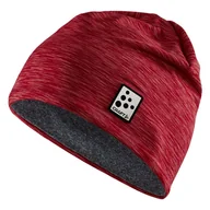 Czapki męskie - Czapka CRAFT MICROFLEECE HAT 1911719-414200 – Czerwony - miniaturka - grafika 1