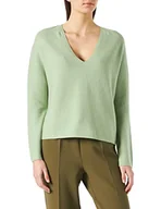 Swetry damskie - BOSS Damski sweter C_ferona, Jasny/pastelowy zielony 339, M - miniaturka - grafika 1