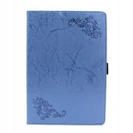 Etui do tabletów - ETUI Case dedykowane do Cubot Tab 20 Tab20 10,1 SMARTCASE FLOWER niebieskie - miniaturka - grafika 1