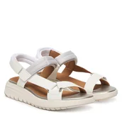 Sandały damskie - Sandały Geox D Flextride S D65BSD 05415 C1236 Biały - miniaturka - grafika 1