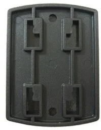 BRODIT adapter montażowy w standardzie HR z dwoma otworami - Uchwyty samochodowe do telefonów - miniaturka - grafika 1