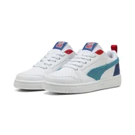 Odzież sportowa dziecięca - Młodzieżowe sneakersy Rebound V6 Low Run Fun PUMA - miniaturka - grafika 1