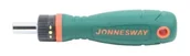 Klucze i nasadki - Jonnesway Pokrętło wkrętakowe 1/4" z grzechotką 24 zęby DR04 - miniaturka - grafika 1