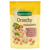 Orzechy i nasiona - Bakalland ORZECHY MAKADAMIA 75G zakupy dla domu i biura! 12655163 - miniaturka - grafika 1