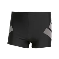 Kąpielówki męskie - Męskie Bokserki kąpielowe ADIDAS BIG BARS BOXER JL5990 – Czarny - miniaturka - grafika 1