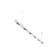 Lampy sufitowe - SLV SPOTLINE Q-LINE 2m 4000K wisząca 30° srebrno szara 1000937 - miniaturka - grafika 1