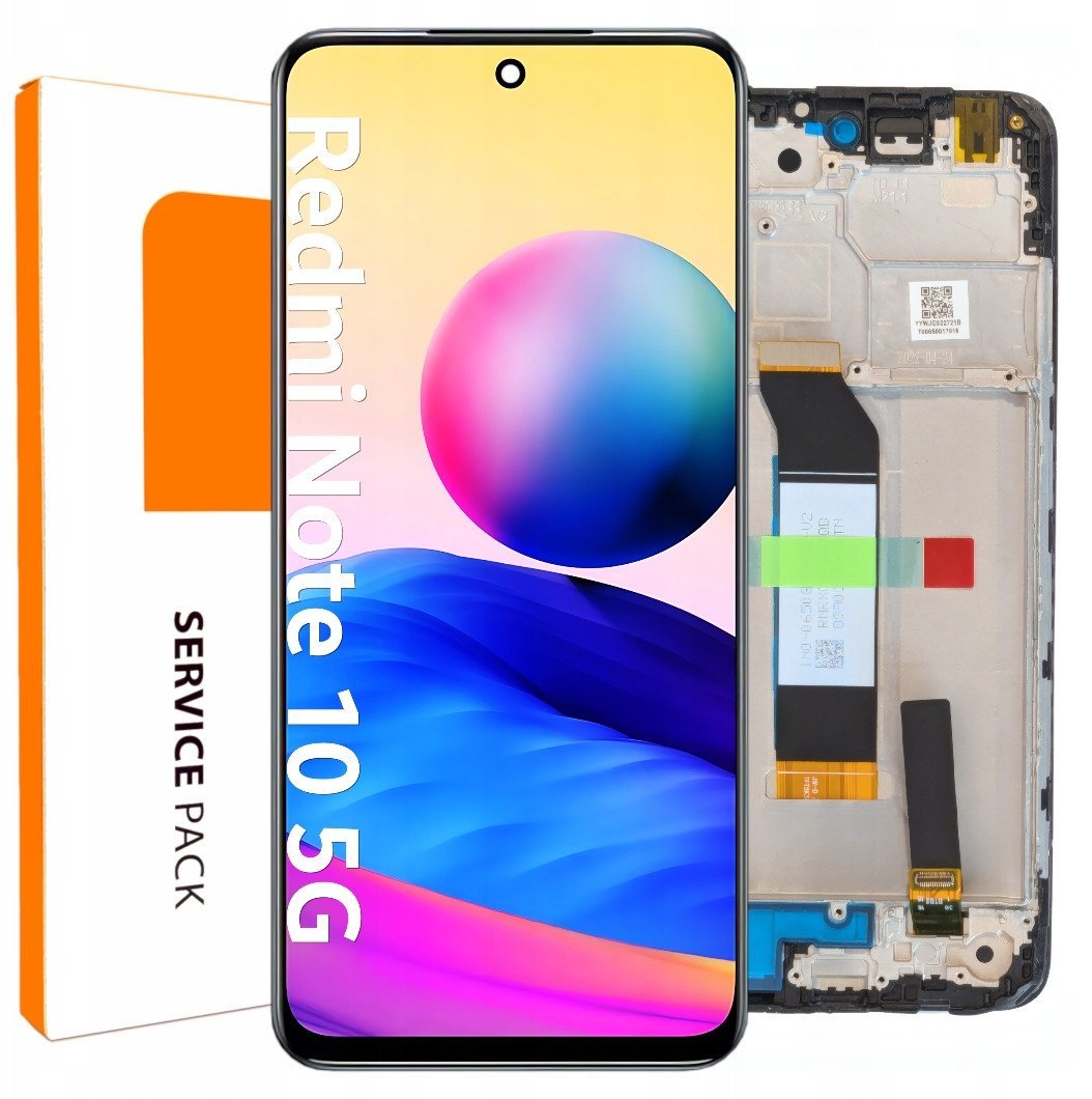 Wyświetlacz do Xiaomi Redmi Note 10 5G Ekran LCD Ramka Oryginał Zila 5904858380688
