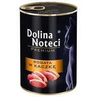 Mokra karma dla kotów - Dolina Noteci Premium Kot Bogata w kaczkę puszka 400g - miniaturka - grafika 1