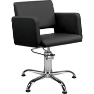 Fotele fryzjerskie - Fotel Fryzjerski Ayala Lea 01 Rodzaj podstawy: Pięcioramienna Stopki Czarne - miniaturka - grafika 1