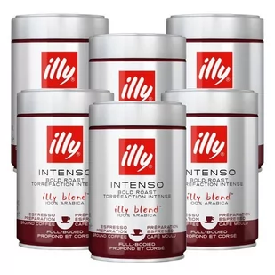 Illy 6x Espresso Black 250g - kawa mielona - Kawa - miniaturka - grafika 1