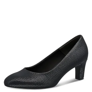 Tamaris Damskie czółenka 1-22418-41, Pewter Glam, 38 EU, pewter glam, 38 EU - Czółenka - miniaturka - grafika 1