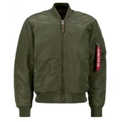 Odzież taktyczna i umundurowanie - Kurtka Alpha Industries MA-1 VF 59 191118 257 - Ciemnozielona M - miniaturka - grafika 1