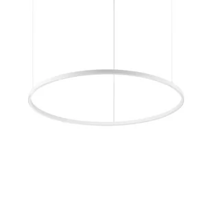 Ideal Lux Lampa wisząca ORACLE SLIM SP D90 ROUND biała 4000K 269870 269870/IL - Lampy sufitowe - miniaturka - grafika 1