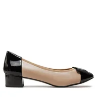 Baleriny - Baleriny Caprice 9-22307-42 Beżowy - miniaturka - grafika 1