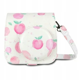 LOVEINSTANT Pokrowiec Futerał Etui Pokrowiec Do Fujifilm Instax Mini 9 8 Brzoskwinia - Torby fotograficzne i futerały - miniaturka - grafika 1