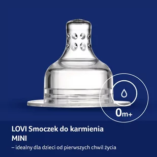 Canpol babies LOVI Dynamiczny Smoczek do karmienia MINI 18/749 - 2 szt. - Smoczki do butelek - miniaturka - grafika 2