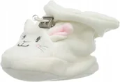 Buty dla dziewczynek - Sterntaler Kapcie Niemowlęce Białe 19 1Sdz - miniaturka - grafika 1
