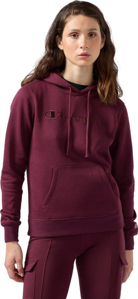 Champion Bluza damska Hooded Sweatshirt bordowa 118379 RS522 XS