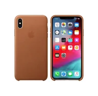 Etui i futerały do telefonów - APPLE MRWV2ZM/A LEATHER CASE IPHONE XS MAX SADDLE BROWN ORYGINALNA PLOMBA - miniaturka - grafika 1