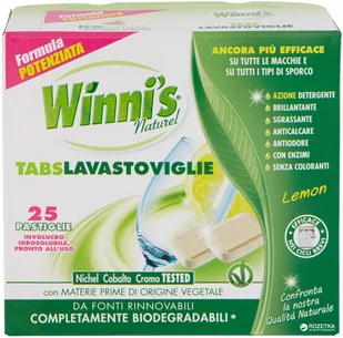 ekologiczne tabletki do zmywarki 25sztuk Winni's - Środki do zmywarek - miniaturka - grafika 1