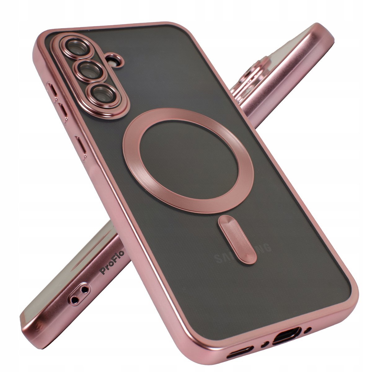 Etui do Samsung Galaxy A36 Case ProFlo Różowy do MagSafe Obudowa Pokrowiec